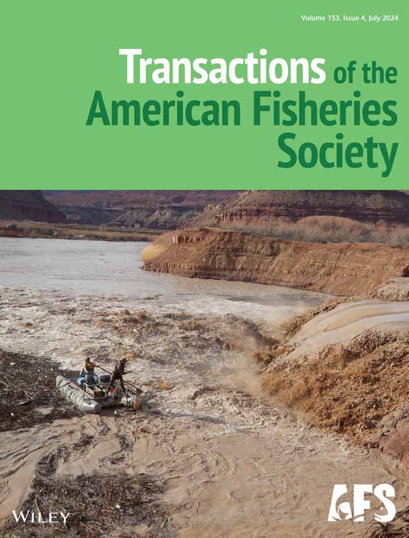 Cover of July 2024 issue of Transactions of the American Fisheries Society