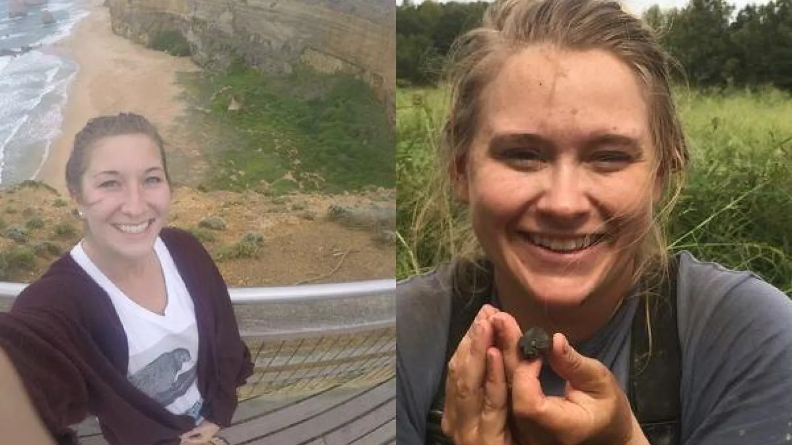 Whitney King and Hannah Moore