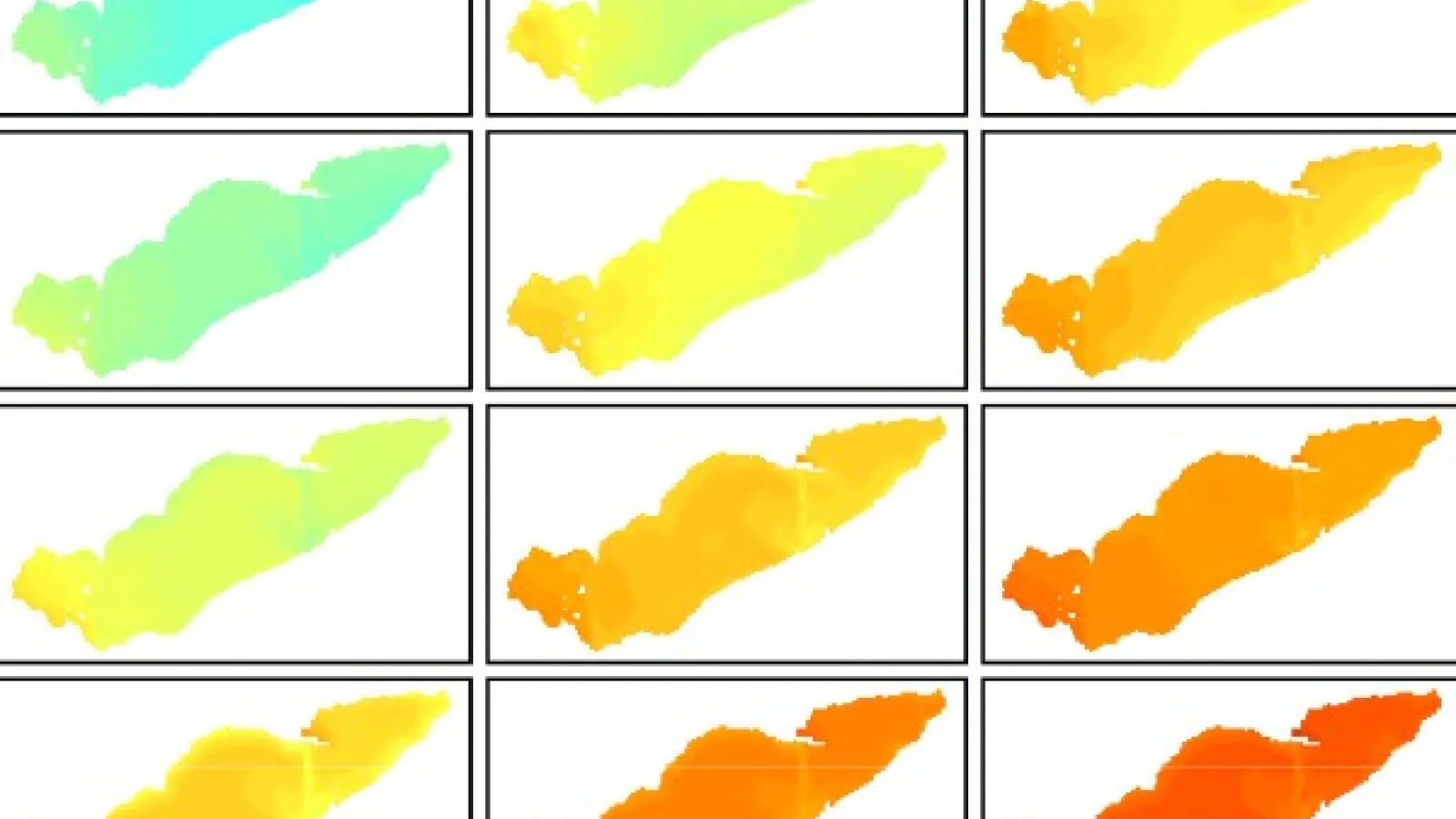 Lake Erie Heat Maps