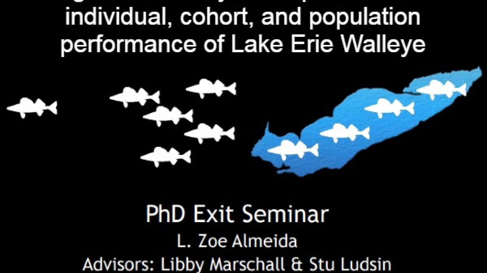 Exit seminar announcement