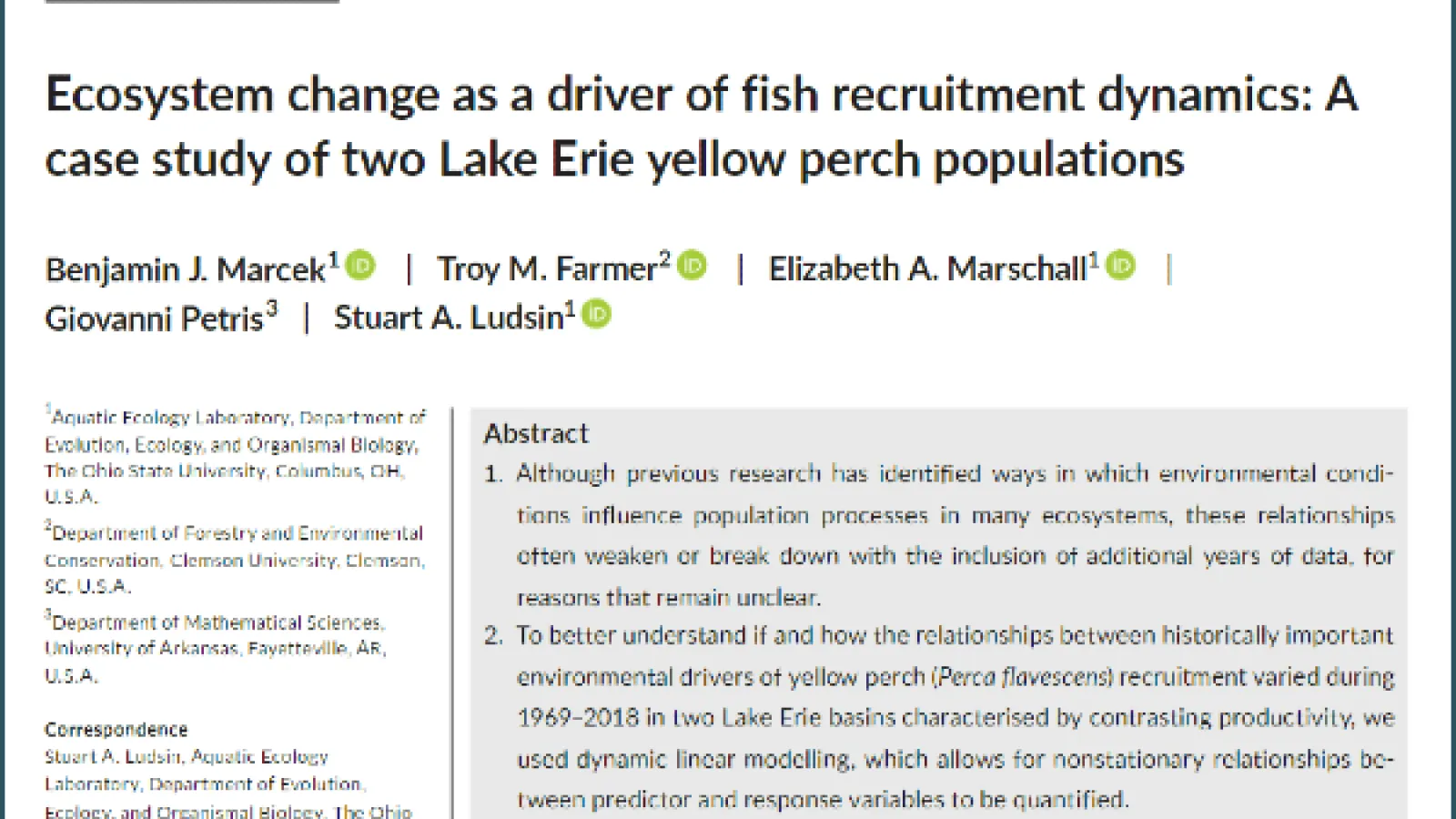Publication header