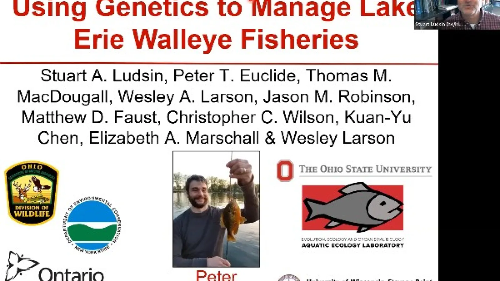 Dr. Stu Ludsin's Webinar, First slide
