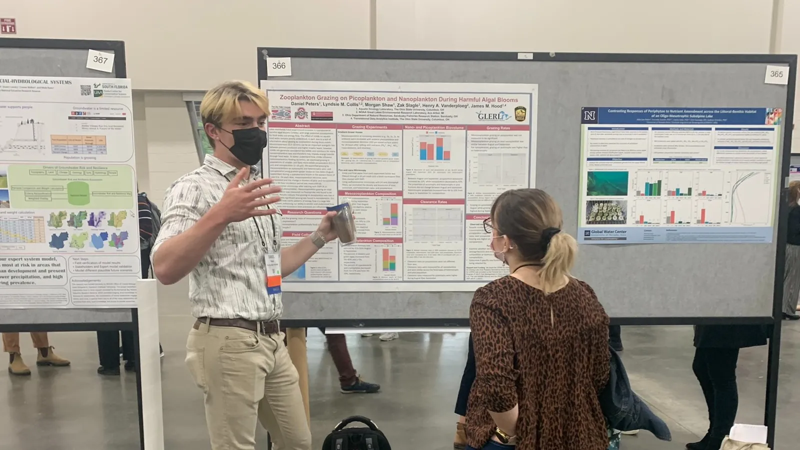 Dan Peters poster presentation