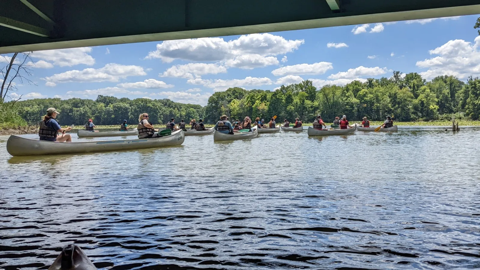 Kayaking at Old Woman Creek 