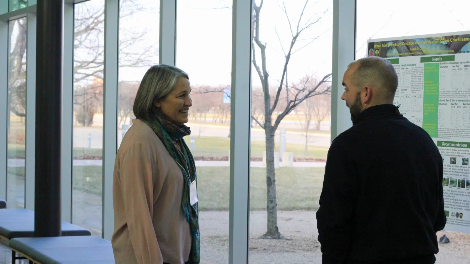 Libby and Joe Conroy at Research Review
