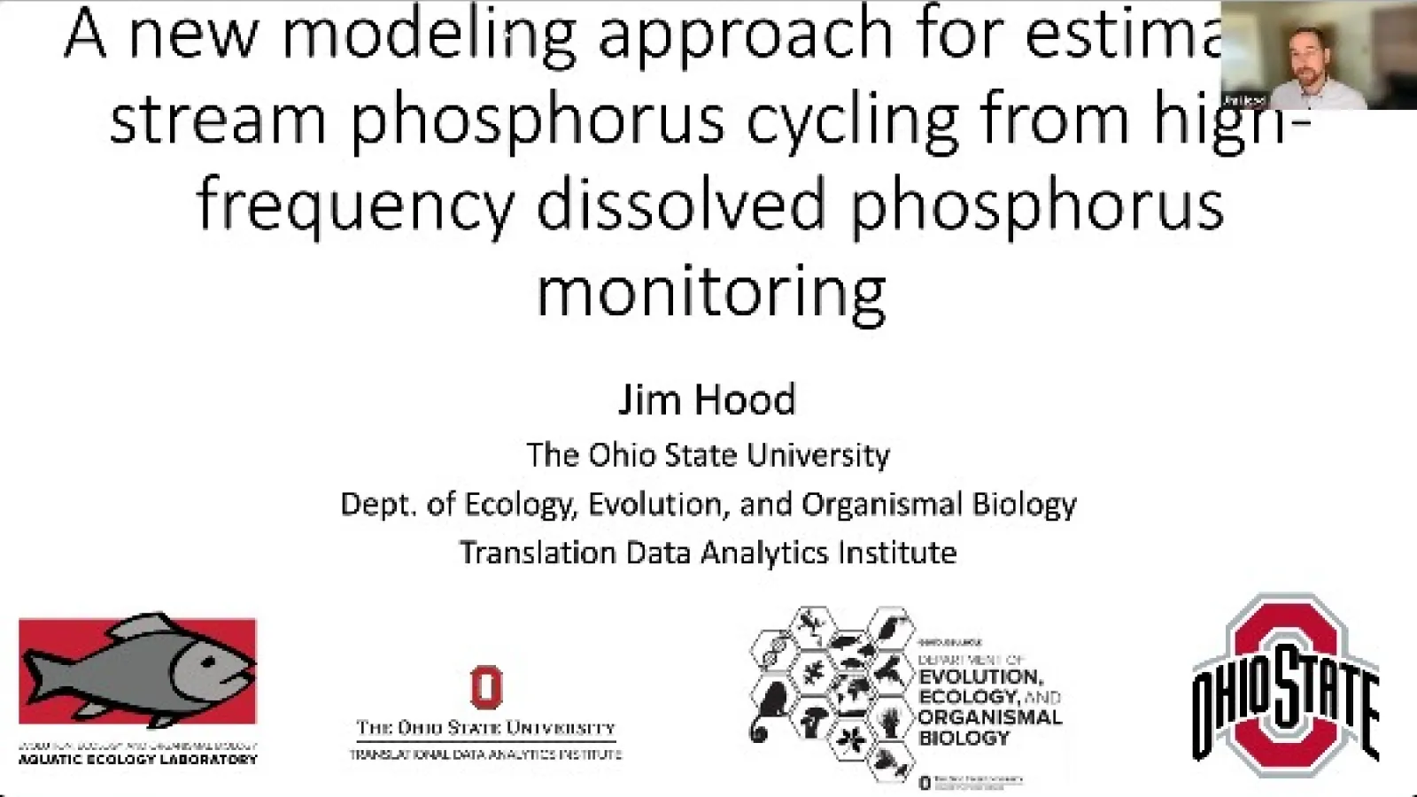 Title Slide of Dr. Hood's Seminar