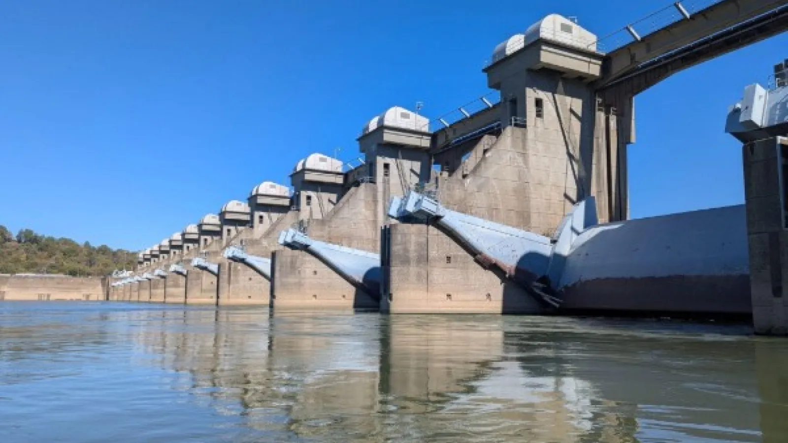 Meldahl Dam on the Ohio River