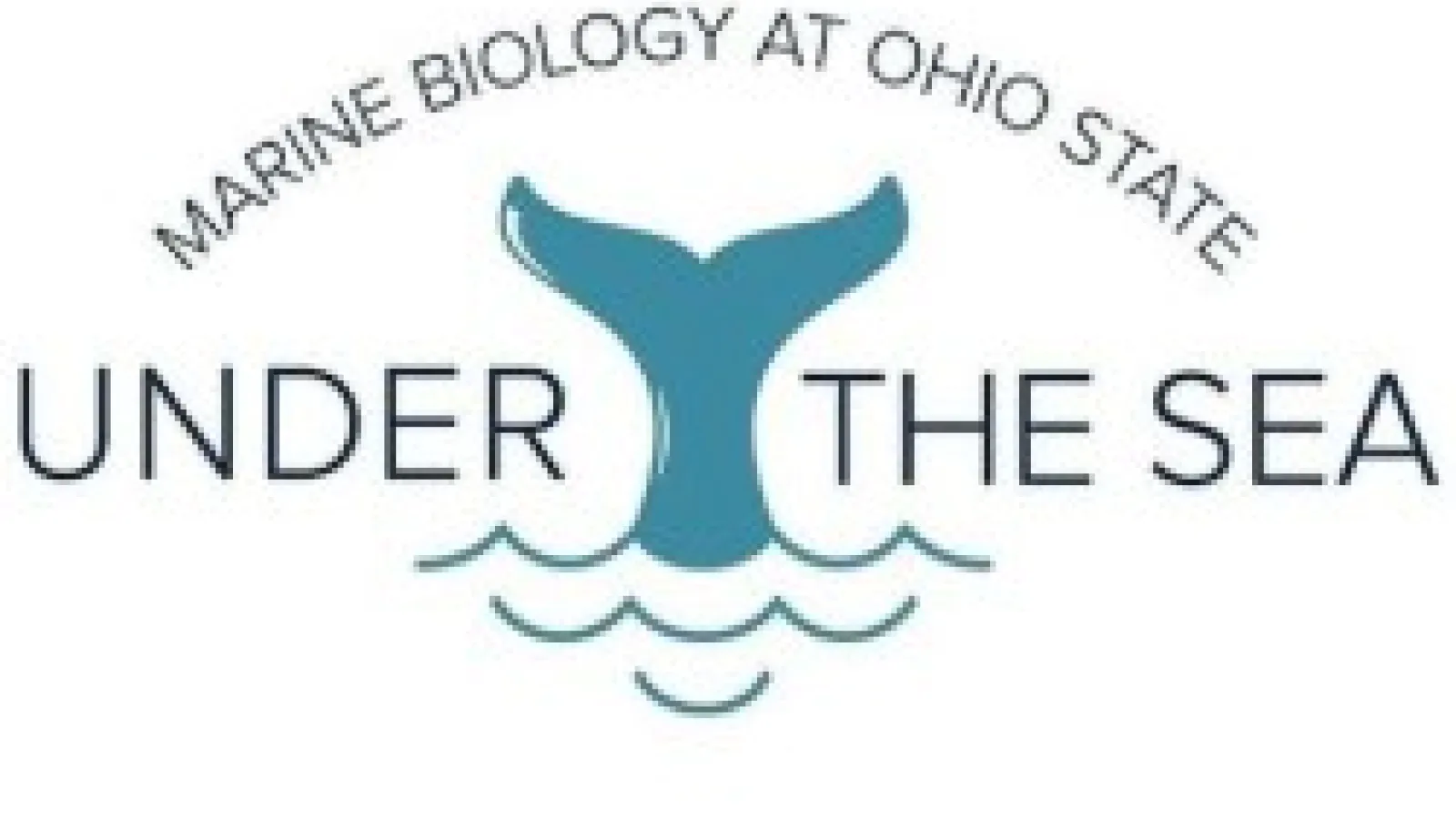 Under the Sea logo with whale tail