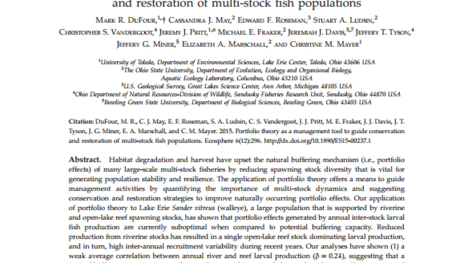 DuFour et al 2016