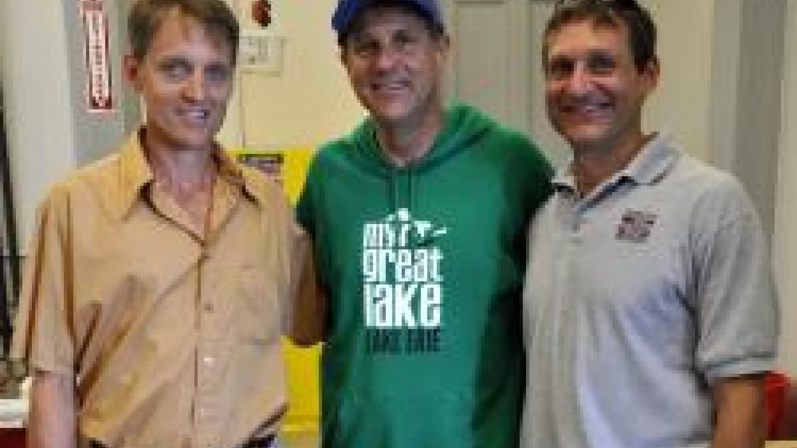 Jay Martin, Sherrod Brown, and Stu Ludsin