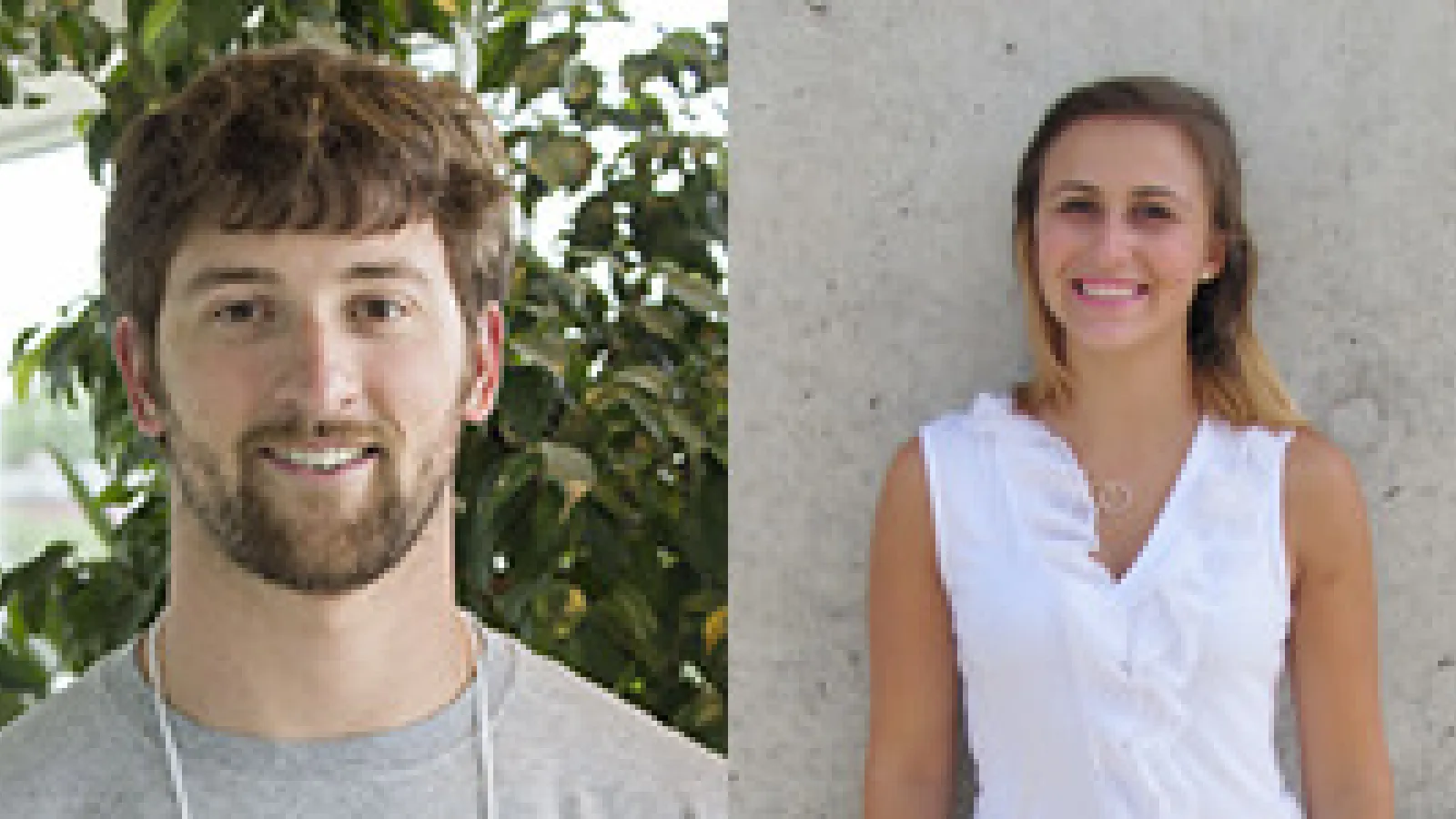 Ben Marcek and Maggie Woodworth