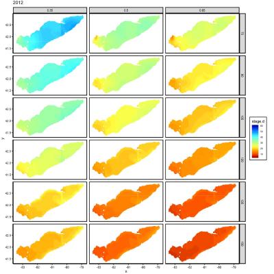 Lake Erie Heat Maps