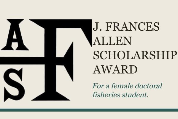 AFS J. Frances Allen Scholarship Award