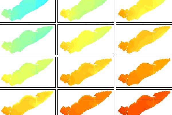 Lake Erie Heat Maps