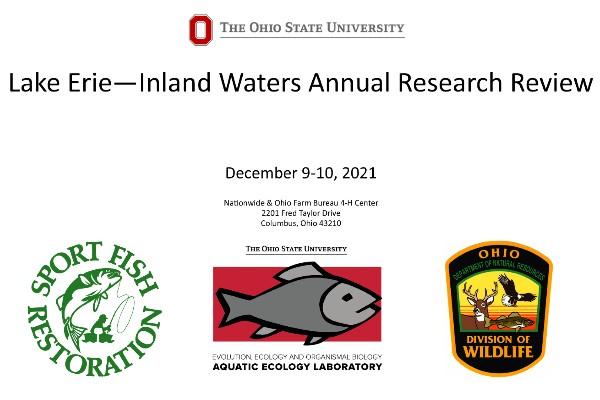 Lake Erie-Inland Waters Annual Research Review Title Slide