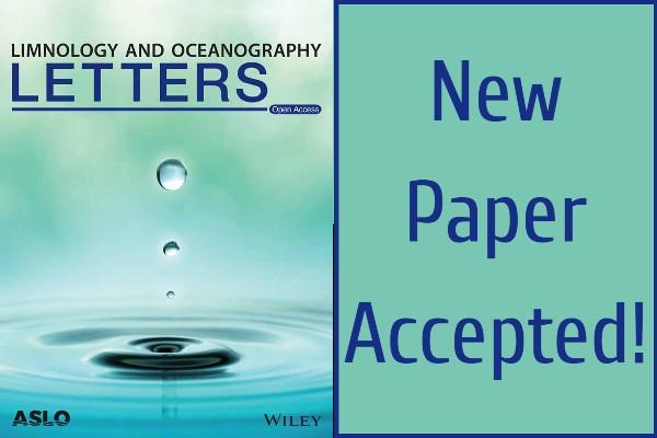 L&O letters cover, text: New Paper Accepted!