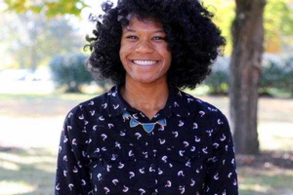 Amara Amara Huddleston poses for a staff photo