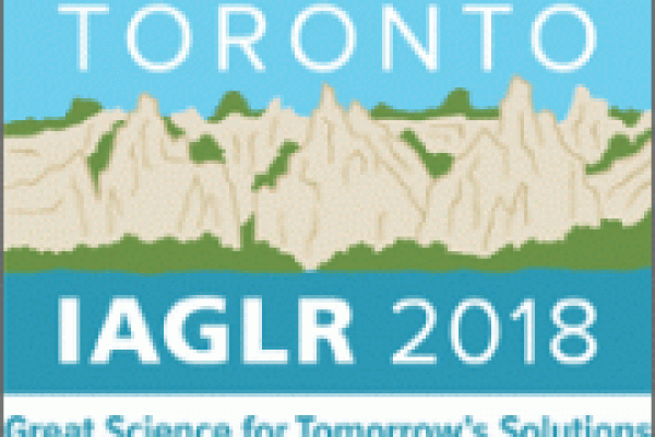IAGLR 2018 logo International association for Great Lakes Research 2018 conference logo