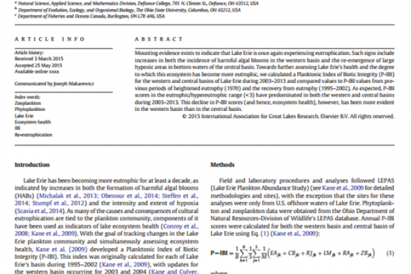Kane et al 2015 Kane et al 2015