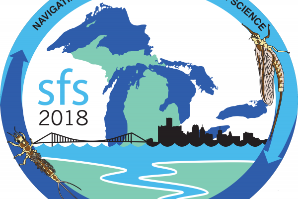 Society for freshwater science 2018 logo Society for freshwater science 2018 in Detroit, Michigan logo