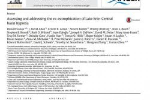 Screenshot of the top of the article