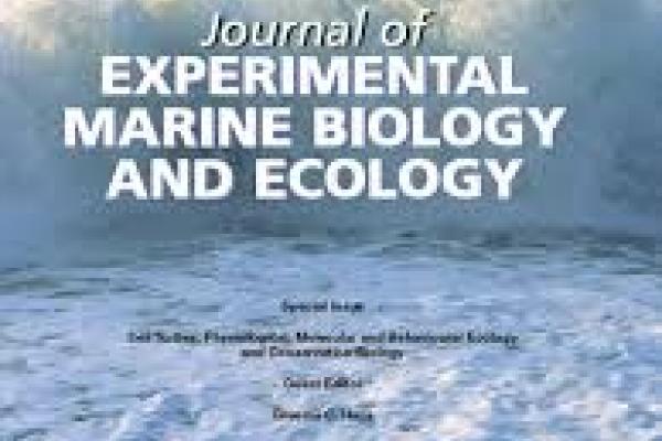 Journal of Experimental Marine Biology and Ecology Cover