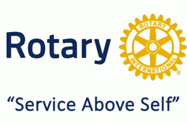 Rotary international logo Rotary international "Service above Self"