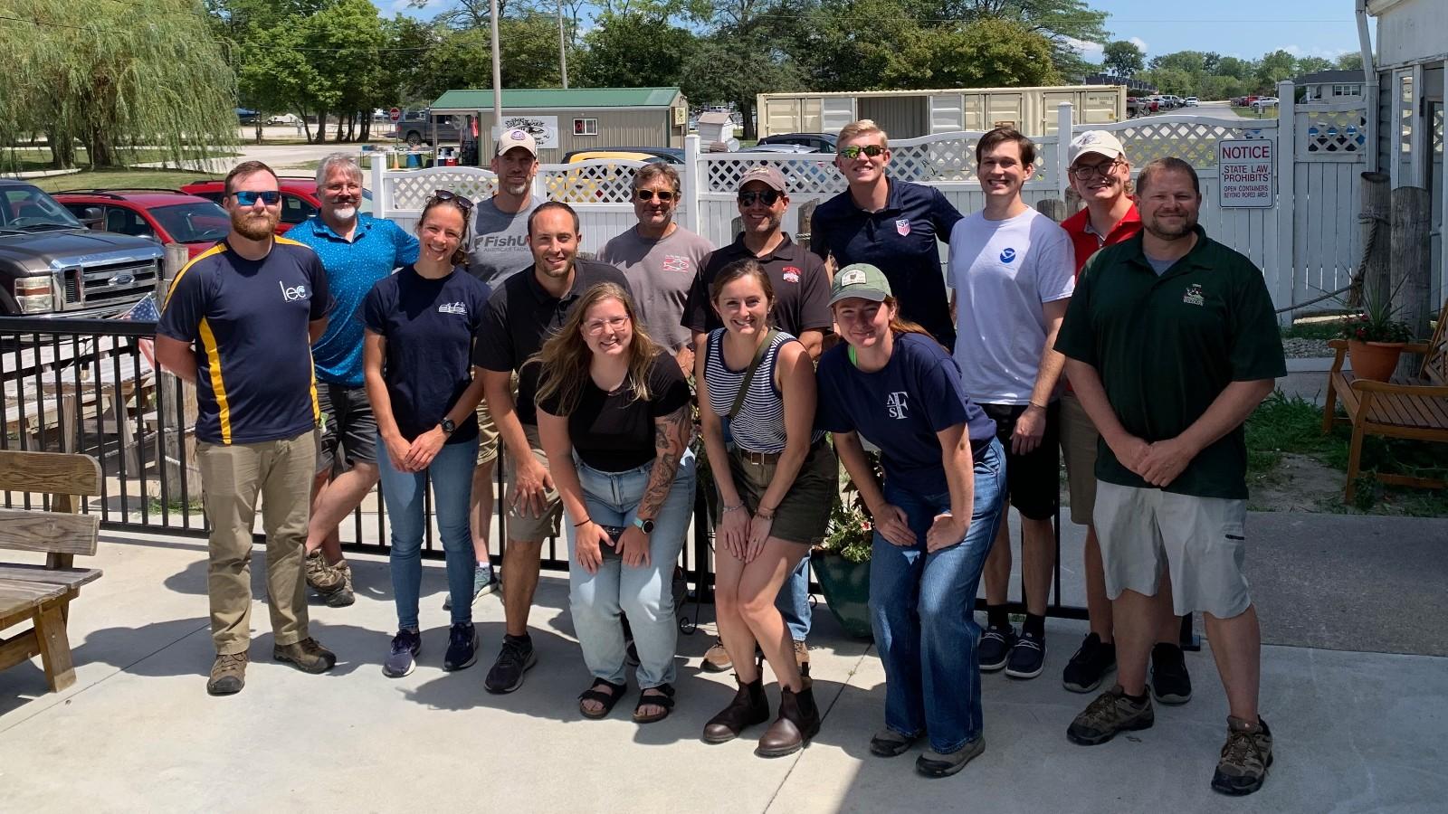 Group photo of meeting attendees