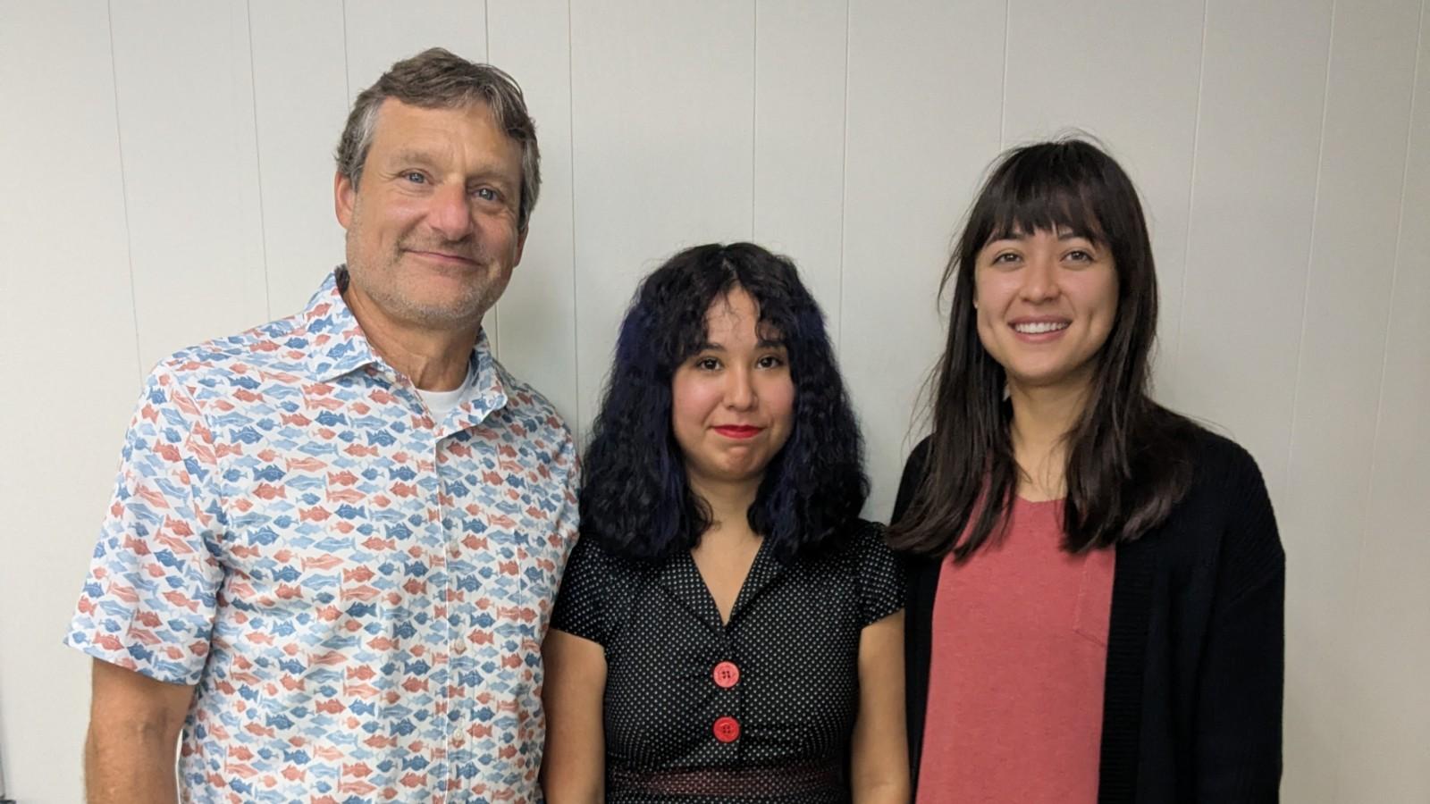 Stu Ludsin, Stephanie Nunez, and Demetra Williams